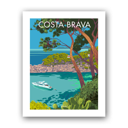 Costa Brava Art Print