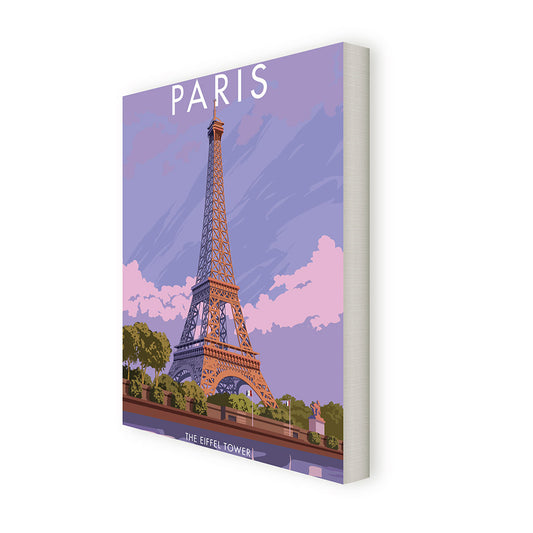 Paris, The Eiffel Tower Canvas