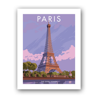 Paris, The Eiffel Tower Art Print