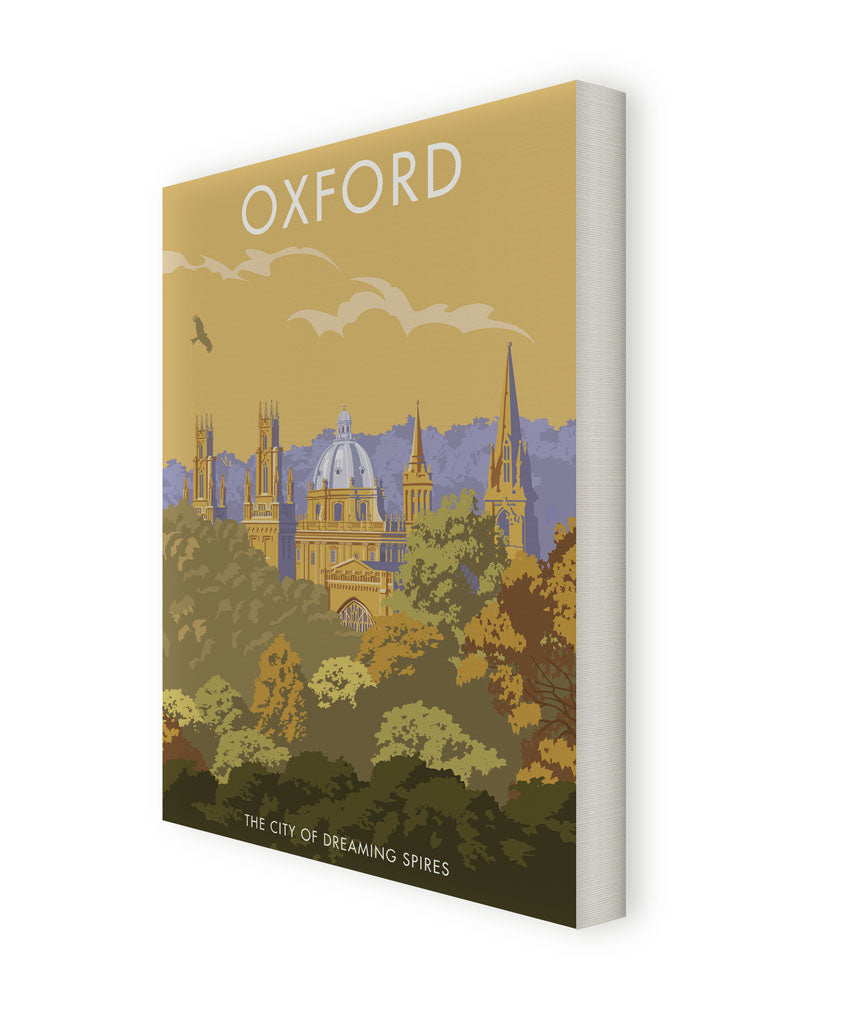 Oxford The City of Dreaming Spires Canvas