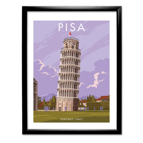 The Leaning Tower of Pisa Art Print