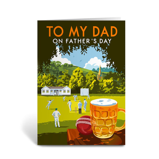 Happy Fathers Day Greeting Card 7x5