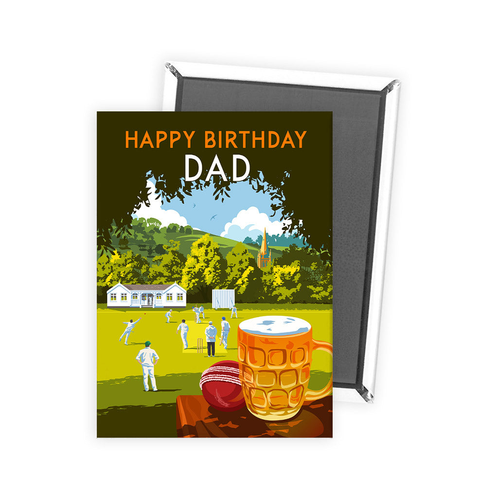 Happy Birthday Dad Magnet