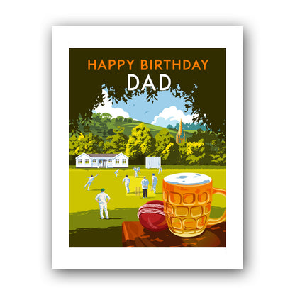 Happy Birthday Dad Art Print