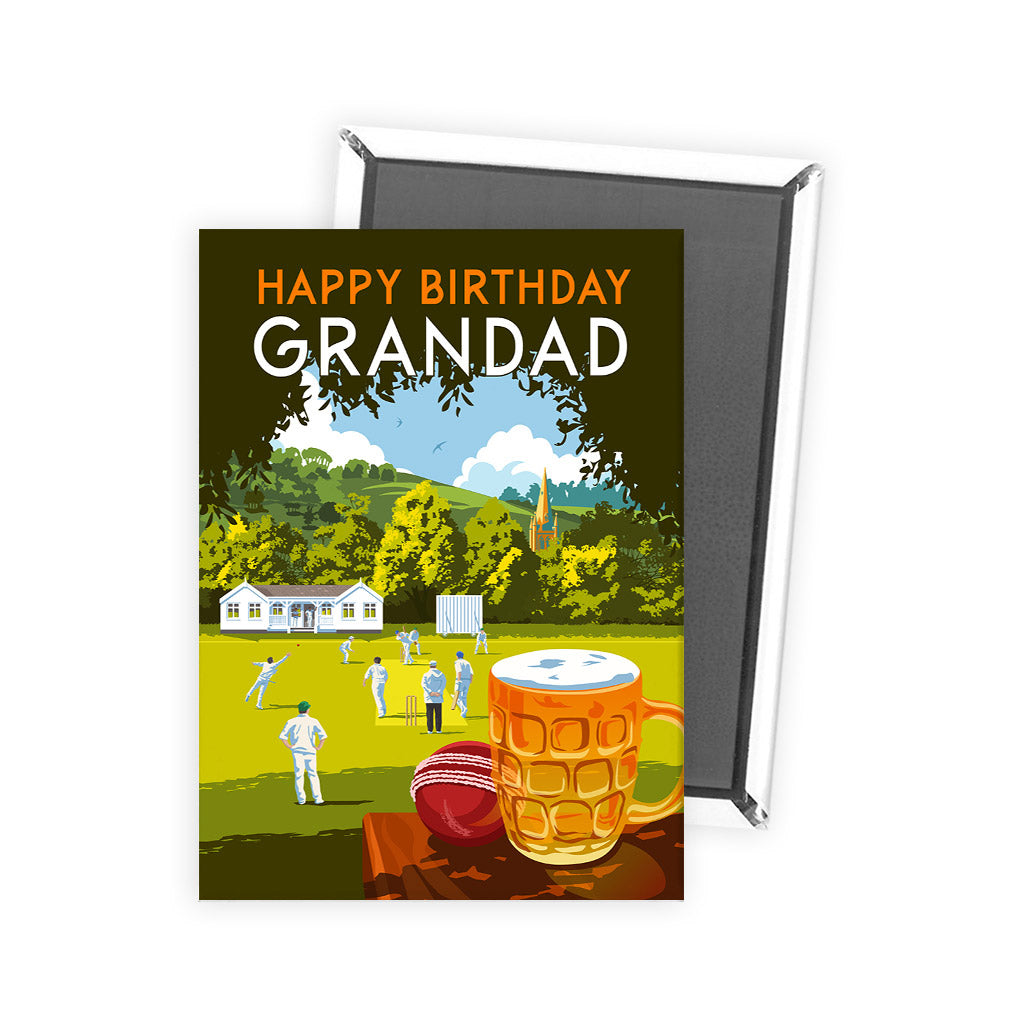 Happy Birthday Grandad Magnet