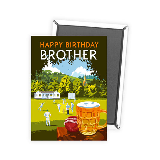 Happy Birthday Brother Magnet