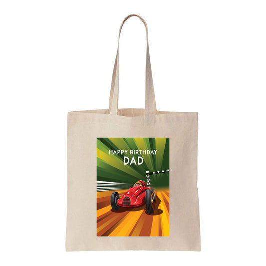 Happy Birthday Dad Tote Bag
