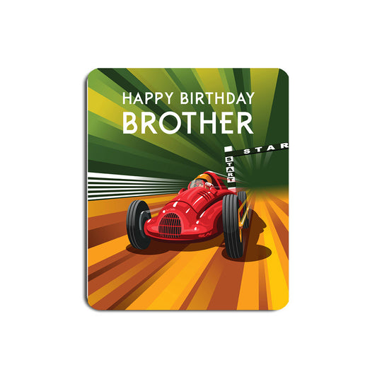 Happy Birthday Brother Mouse Mat