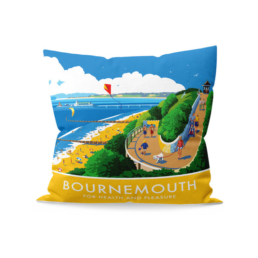 Bournemouth, For Health and Pleasure Cushion