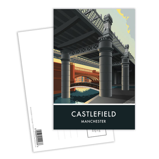Castefield Postcard Pack of 8