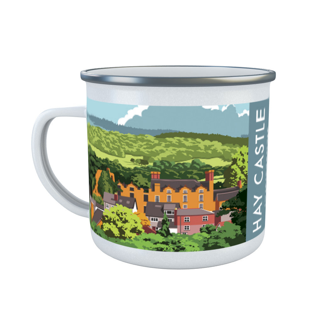 Hay Castle, Herefordshire Enamel Mug