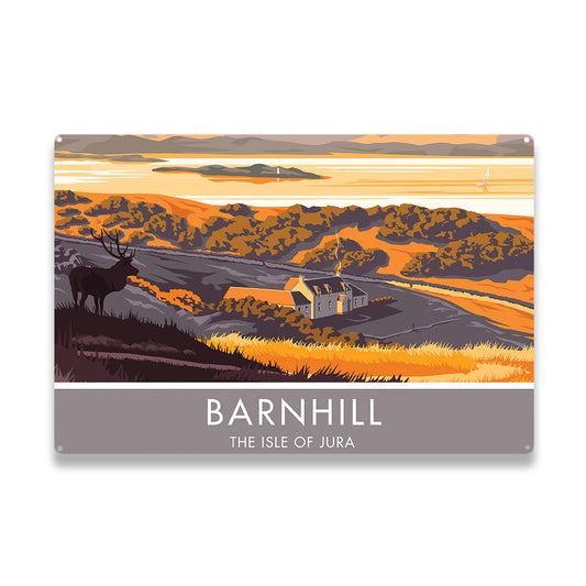 Barnhill Metal Sign