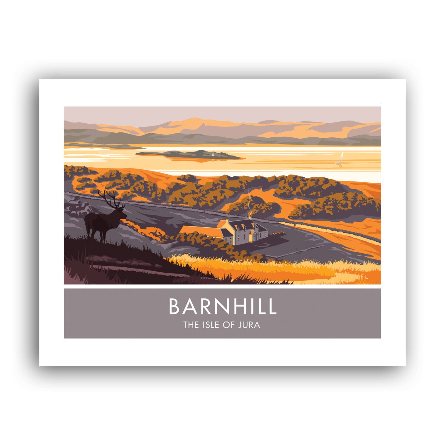 Barnhill Art Print