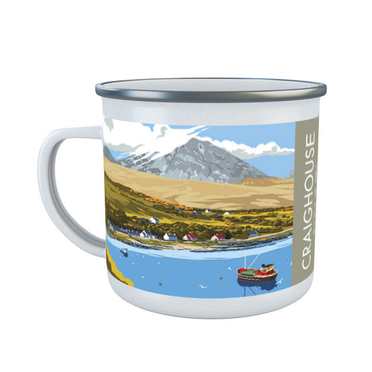 Craighouse, The Isle of Jura, Scotland Enamel Mug