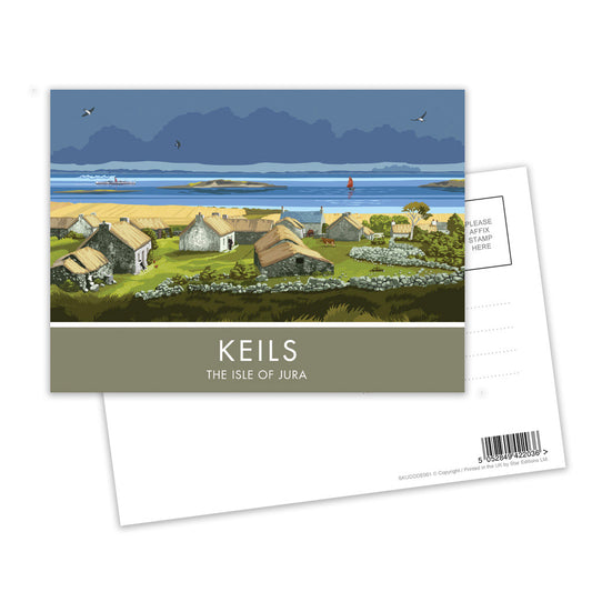 Keils Postcard Pack of 8