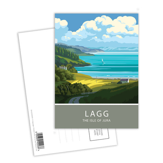 Lagg Postcard Pack of 8