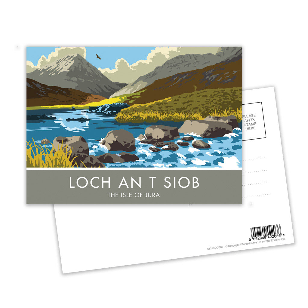 Lock An T Siob Postcard Pack of 8