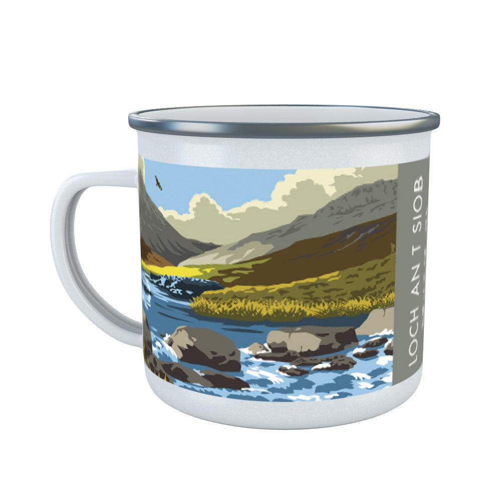 Loch An T Siob, The Isle of Jura, Scotland Enamel Mug