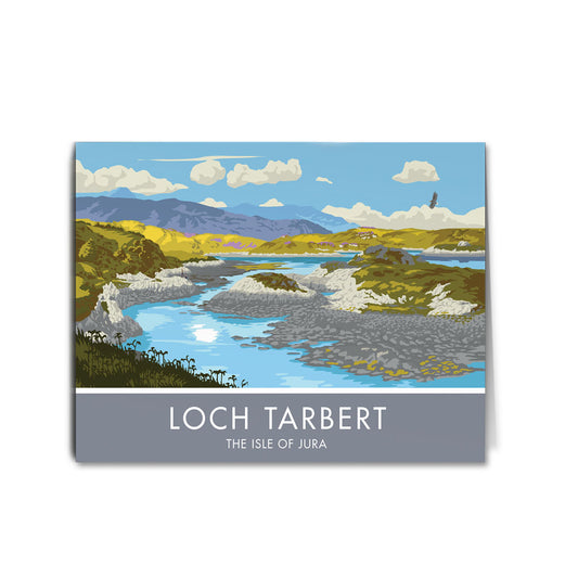 Loch Tarbert Greeting Card 7x5