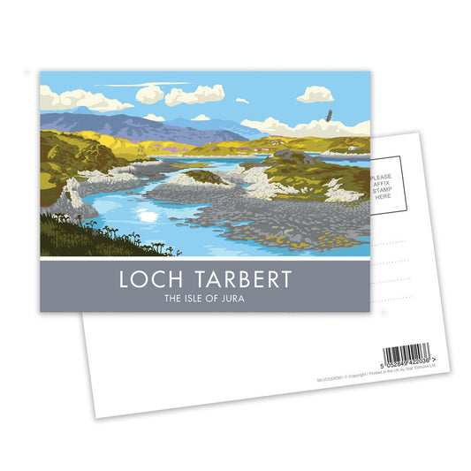 Loch Tarbert Postcard Pack of 8