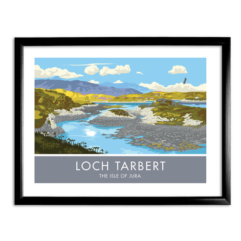 Loch Tarbert Art Print