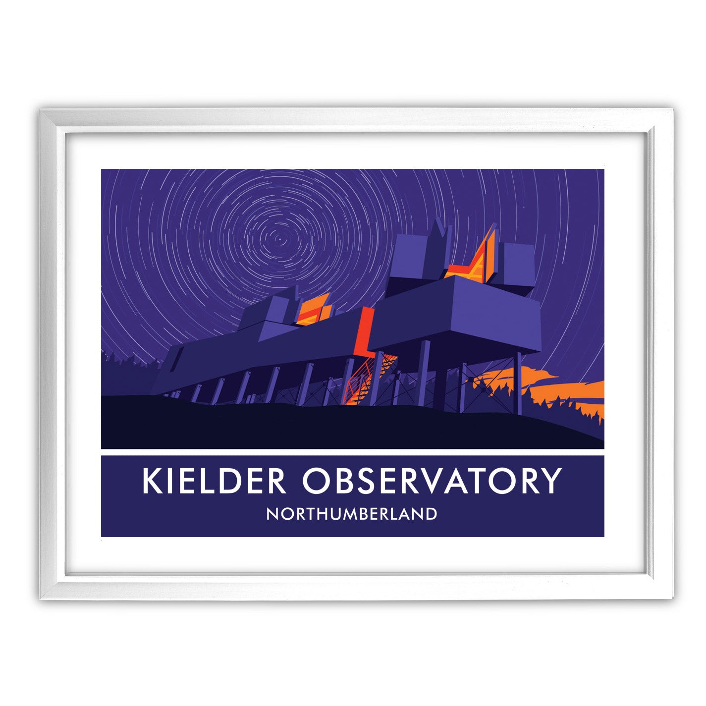 Kielder Observatory Art Print