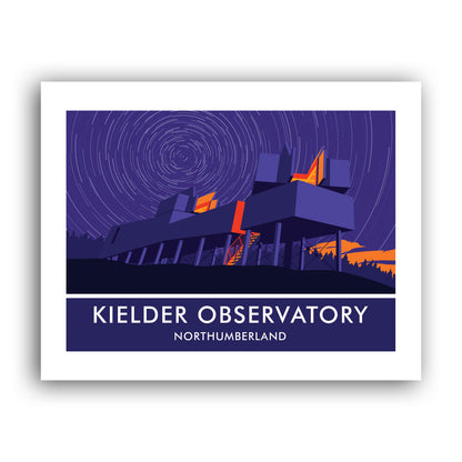 Kielder Observatory Art Print