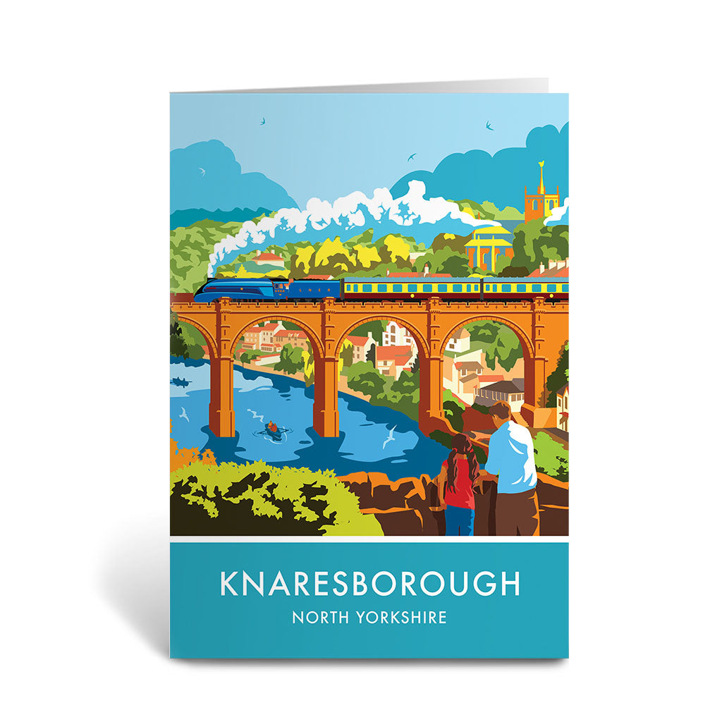 Knaresborough, North Yorkshire Greeting Card 7x5