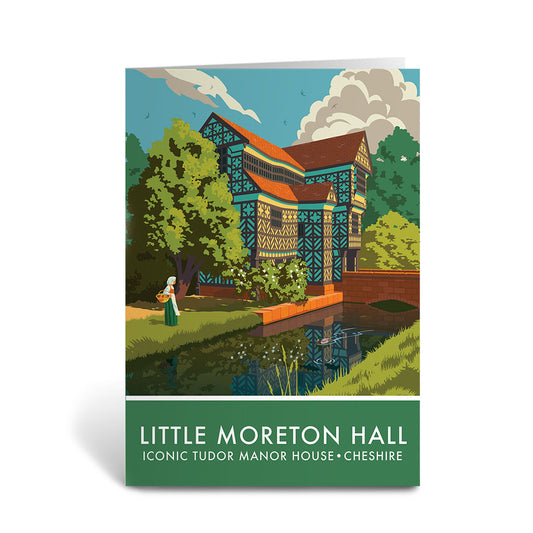 Little Moreton Hall Greeting Card 7x5