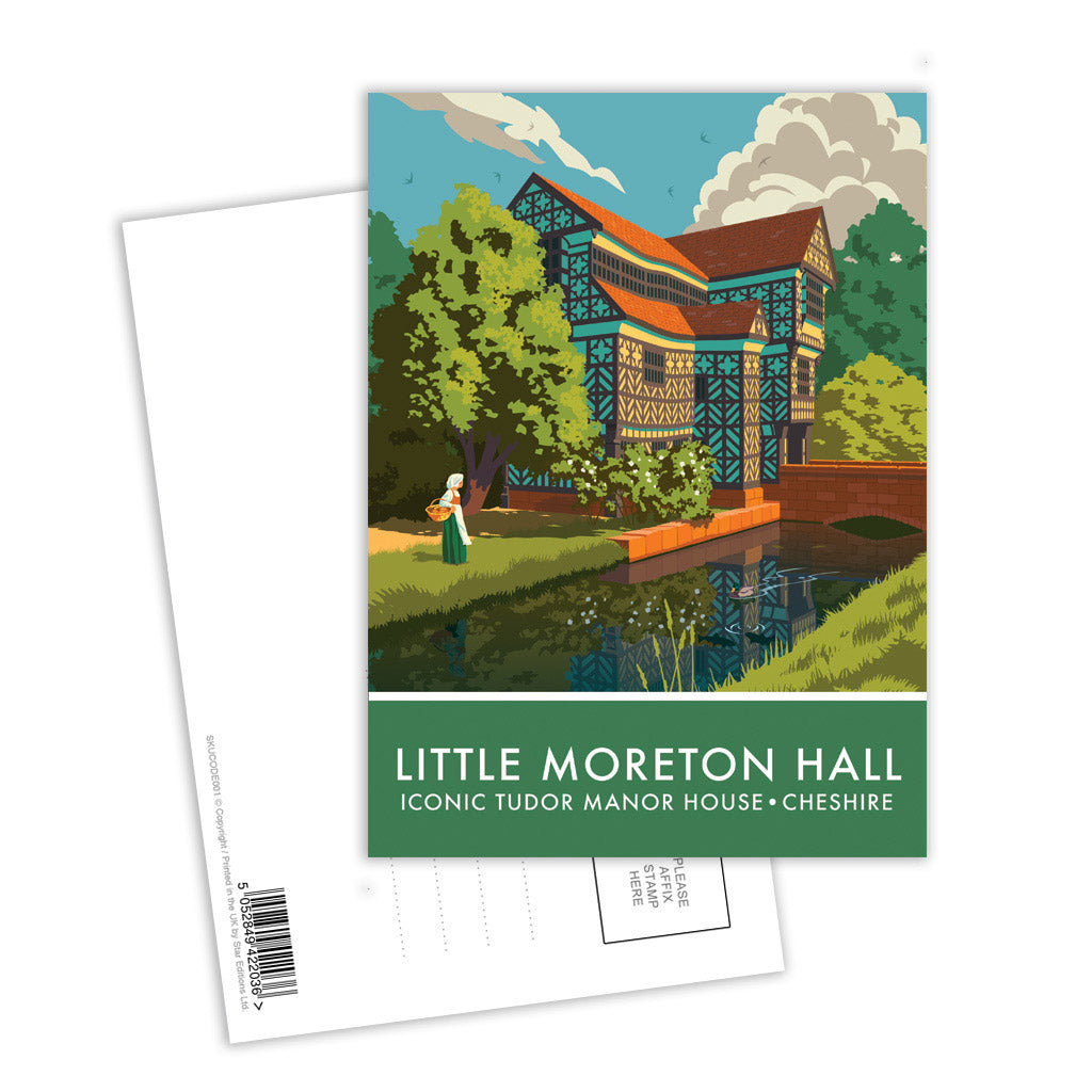 Little Moreton Hall Postcard Pack of 8