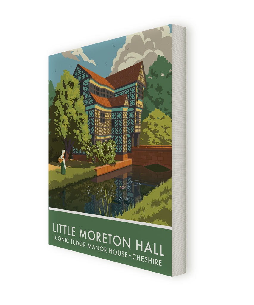 Little Moreton Hall Canvas