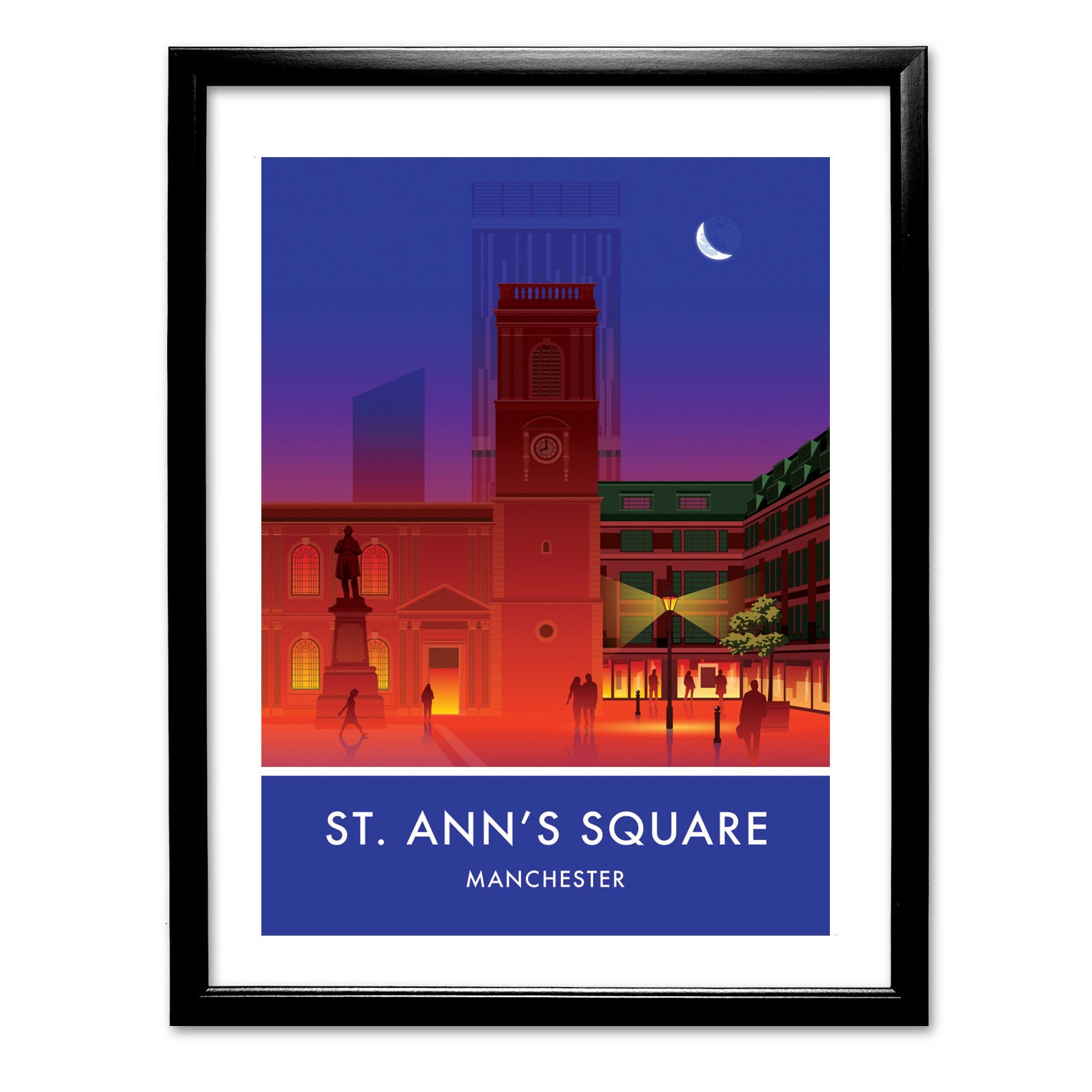 St Ann's Square, Manchester Art Print