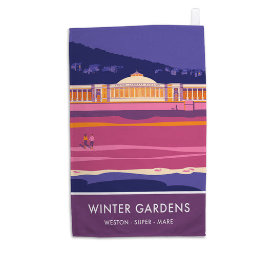 Winter Gardens, Weston Tea Towel