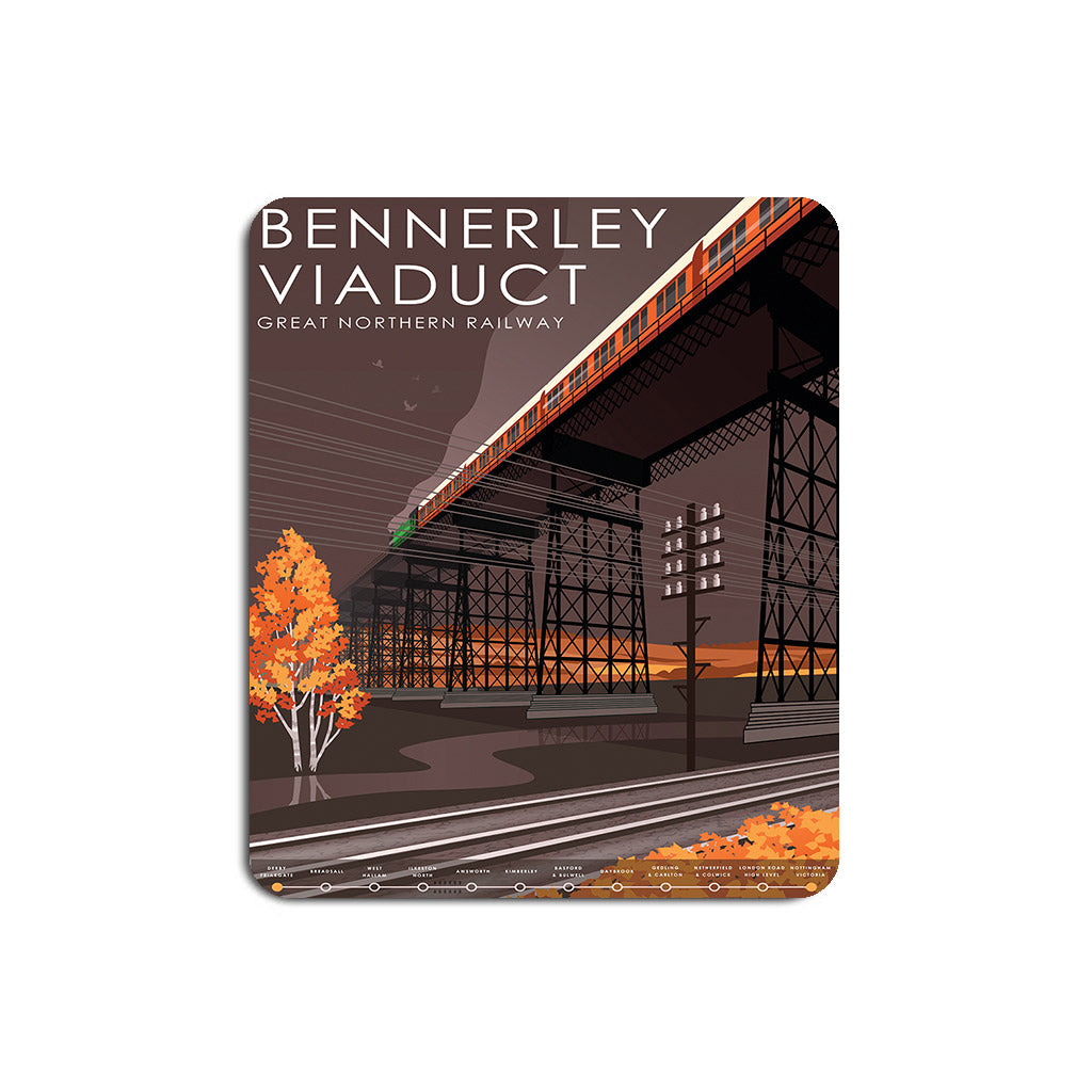Bennerley Viaduct, GNR Mouse Mat