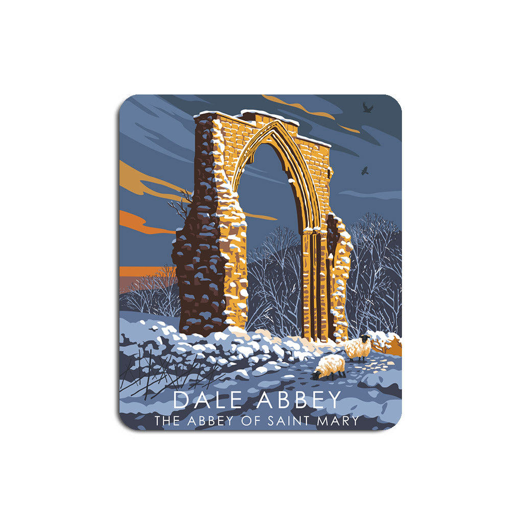 Dale Abbey, Saint Mary's Abbey Mouse Mat