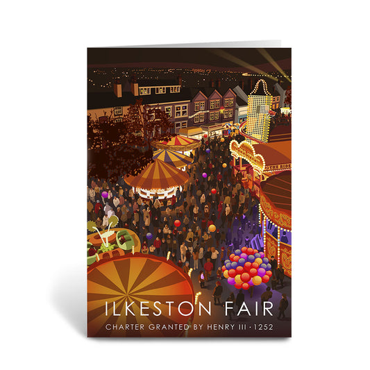 Ilkeston Fair Greeting Card 7x5