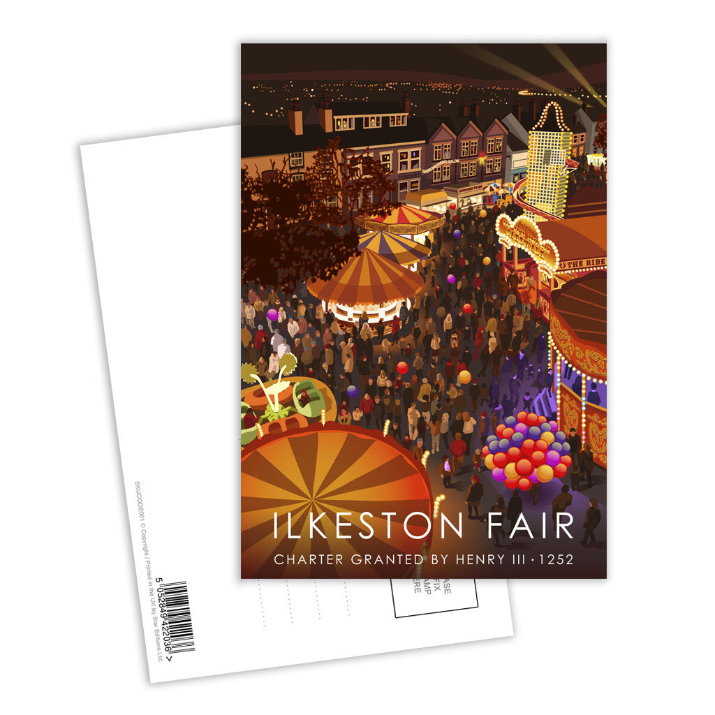 Ilkeston Fair Postcard Pack of 8