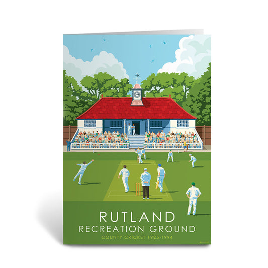 Rutland Recreationg Ground Greeting Card 7x5
