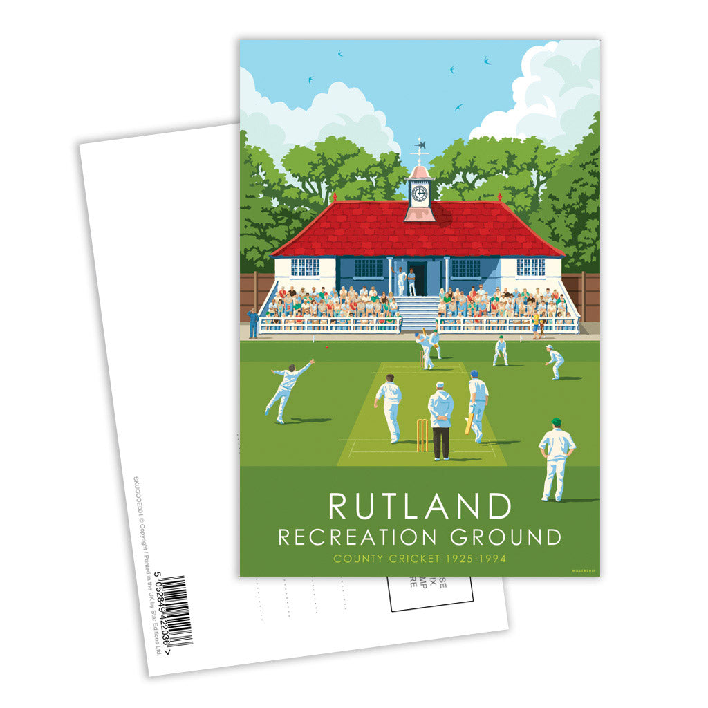 Rutland Recreationg Ground Postcard Pack of 8