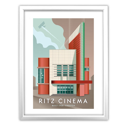 Ritz Cinema, Ilkeston Art Print