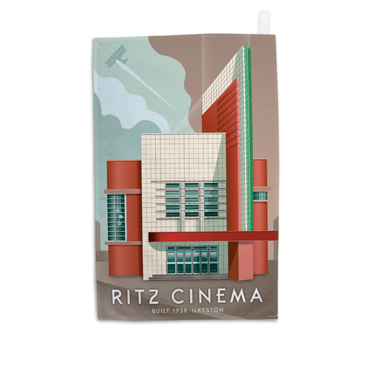 Ritz Cinema, Ilkeston Tea Towel