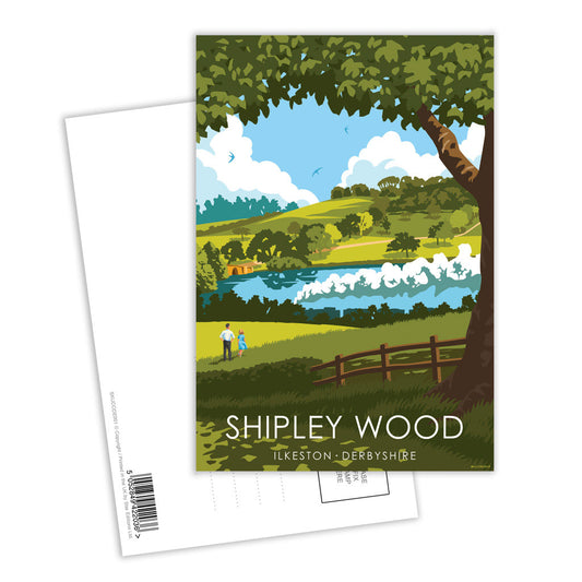 Shipley Wood, Ilkeston Postcard Pack of 8