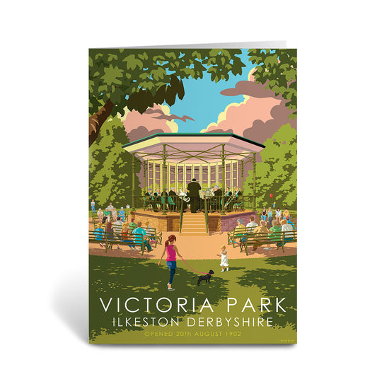 Victoria Park Greeting Card 7x5