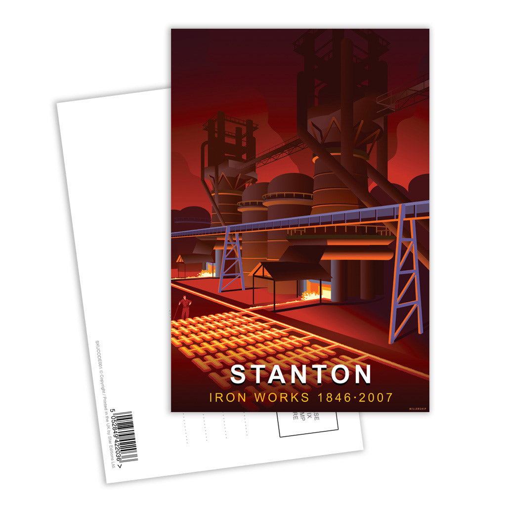Stanton Iron Works Postcard Pack of 8