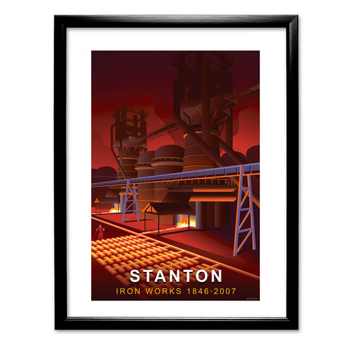 Stanton Iron Works Art Print