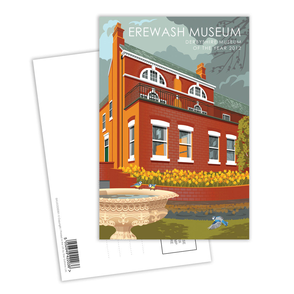 Erewash Museum Postcard Pack of 8