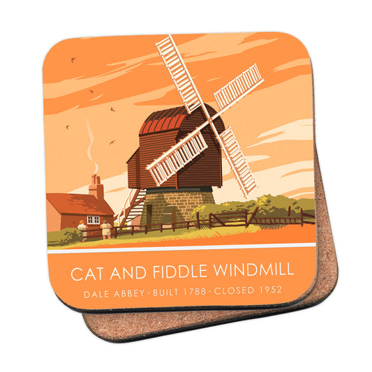 Cat And Fiddle Windmill Coaster