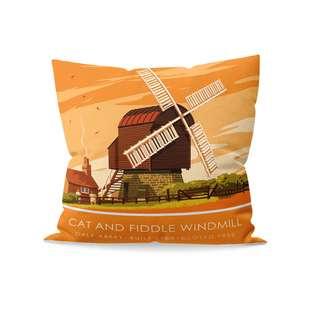 Cat And Fiddle Windmill Cushion