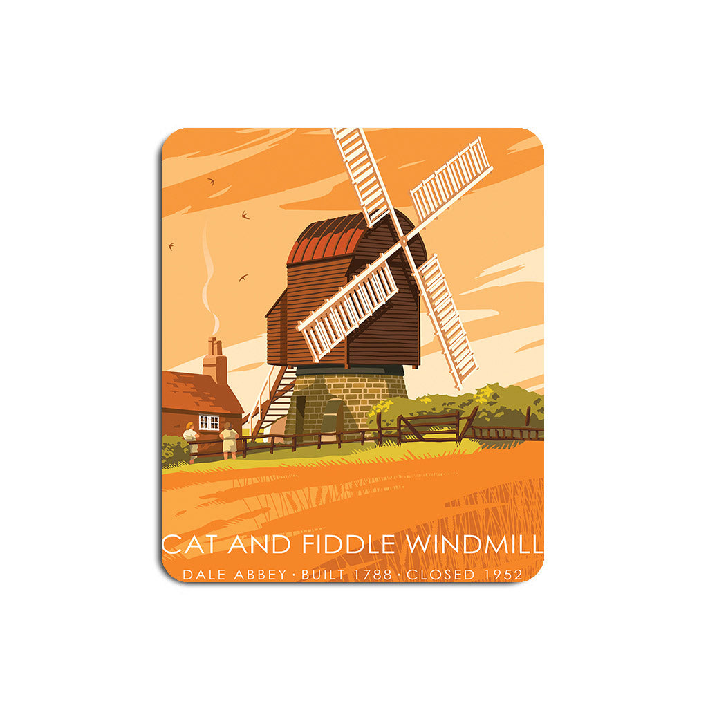 Cat And Fiddle Windmill Mouse Mat