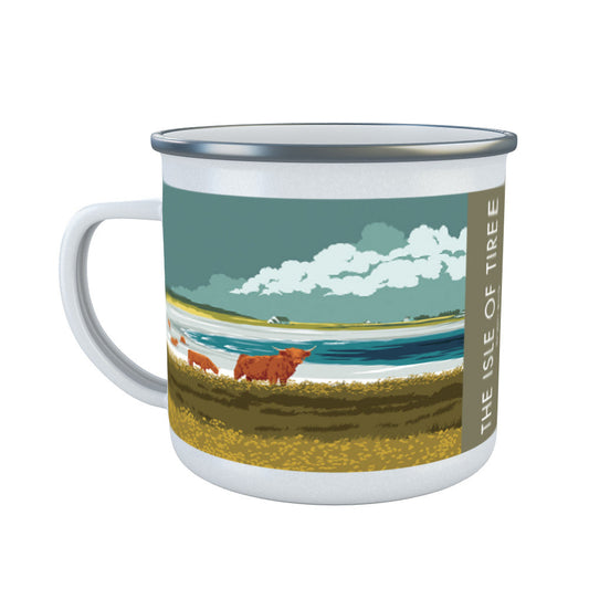 The Isle of Tiree, Scotland Enamel Mug